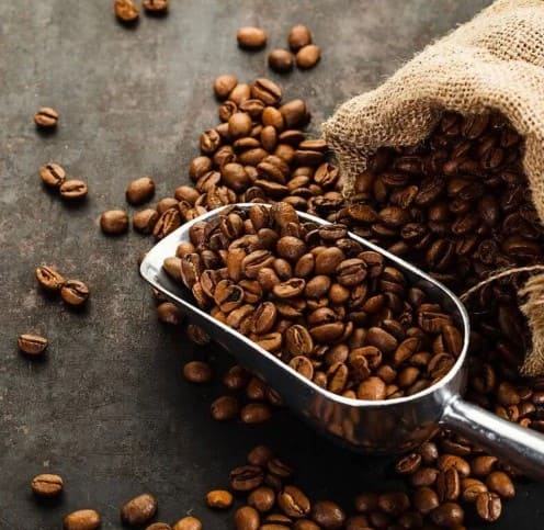 حبوب القهوة